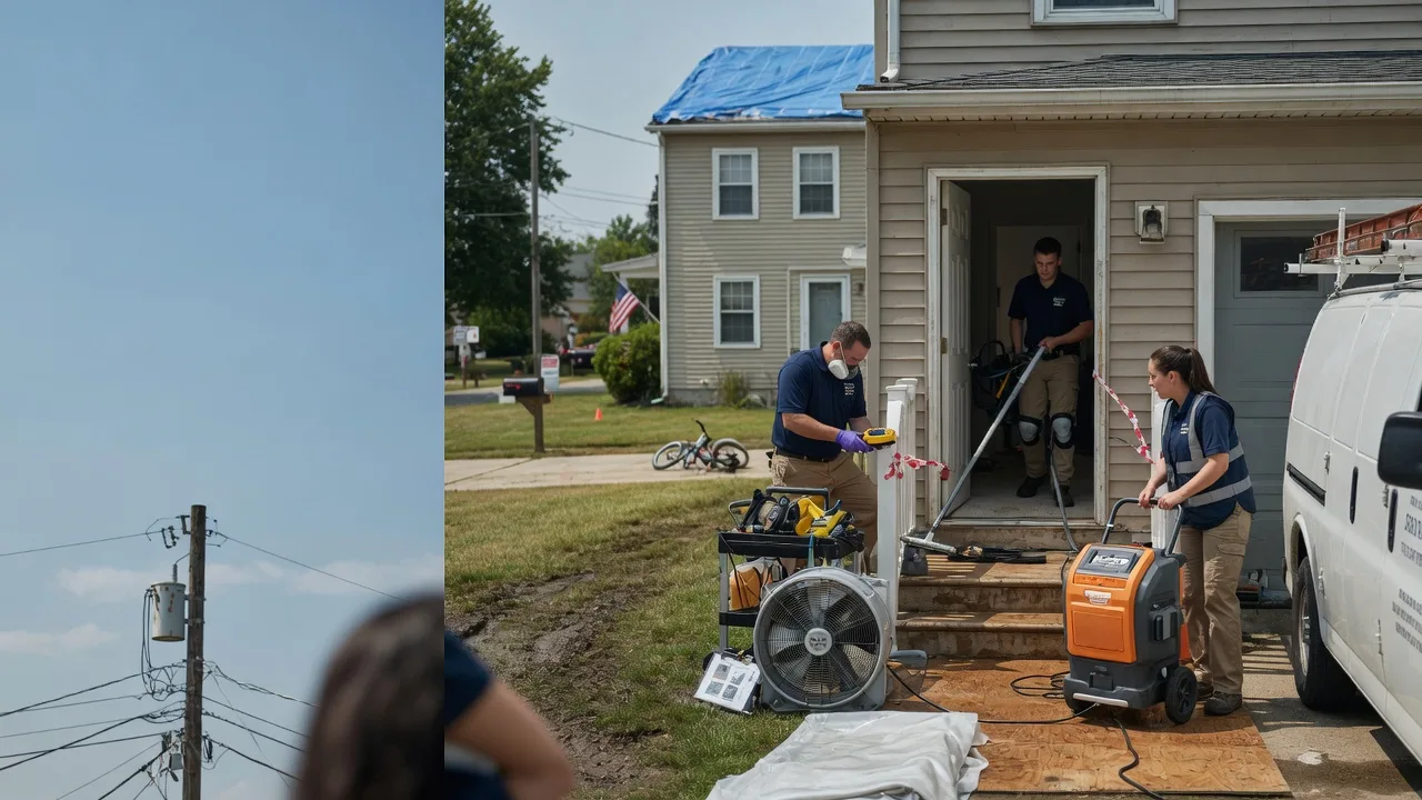 Water Damage Repair in Harvel, IL near me